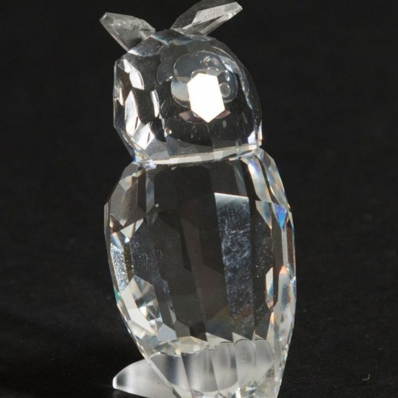 Swarovski Crystal Night Owl #206138 Retired 2001 - Picture 3 of 5